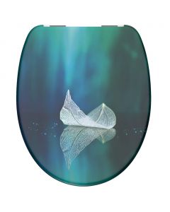 SCHÜTTE WC-Sitz mit Absenkautomatik FALLEN LEAF