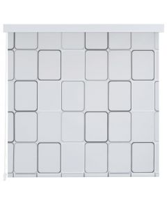 Duschrollo 80x240 cm Quadratmuster
