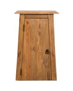 Bad-Wandschrank Massivholz Kiefer 42x23x70 cm