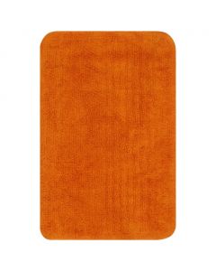 Badematten-Set 3-tlg. Stoff Orange
