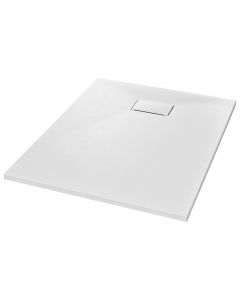 Duschwanne SMC Weiß 100×80 cm