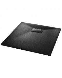 Duschwanne SMC Schwarz 90×90 cm