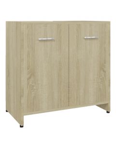 Badezimmerschrank Sonoma-Eiche 60x33x61 cm Holzwerkstoff