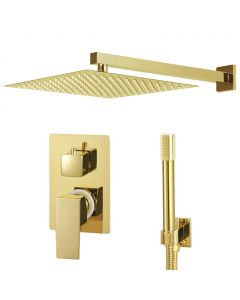 Duschsystem Edelstahl 201 Golden