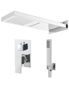 Duschsystem Edelstahl 201 Silbern
