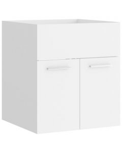 Waschbeckenunterschrank Weiß 41x38,5x46 cm Holzwerkstoff