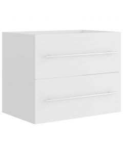Waschbeckenunterschrank Weiß 60x38,5x48 cm Holzwerkstoff