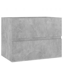 Waschbeckenunterschrank Betongrau 60x38,5x45 cm Holzwerkstoff