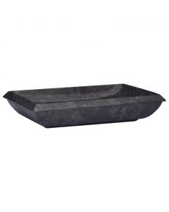 Waschbecken Schwarz 50x35x10 cm Marmor
