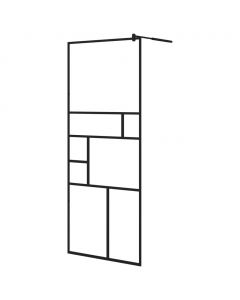 Duschwand für Begehbare Dusche mit Klarem ESG Glas 80x195 cm