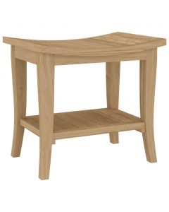 Badezimmer-Beistelltisch 50x35x45 cm Massivholz Teak