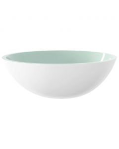 Waschbecken Glas 50x37x14 cm Weiß