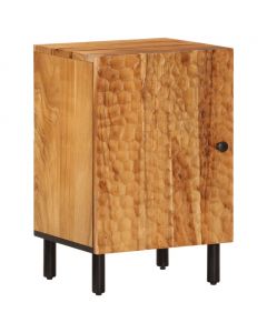 Badschrank 38x33x58 cm Massivholz Akazie