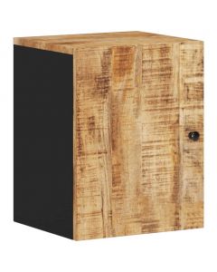 Bad-Wandschrank 38x33x48 cm Massivholz Mango