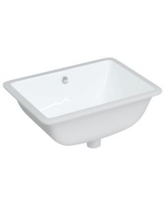 Waschbecken Weiß 52x38,5x19,5 cm Rechteckig Keramik