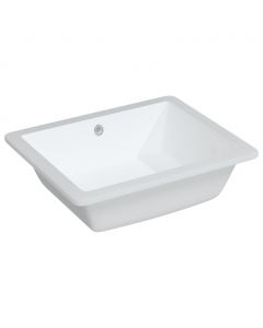 Waschbecken Weiß 50x40,5x18,5 cm Rechteckig Keramik
