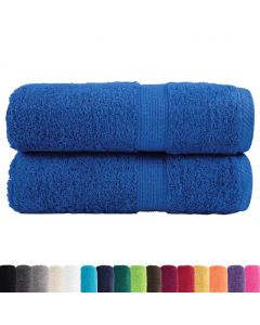 Premium-Seiftücher SOLUND 2 Stk. Blau 30x30 cm 600 g/m²