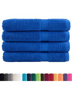 Premium-Handtücher SOLUND 4 Stk. Blau 100x200 cm 600 g/m²