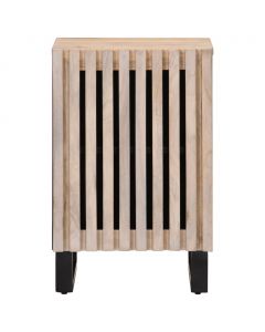Badschrank 38x34x58 cm Massivholz Mango